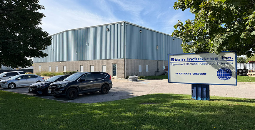 Front photo shot of Stein Industries Inc.
